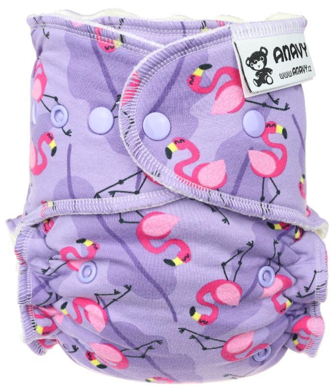 CLEARANCE Anavy Onesize Fitted Nappy - Snaps