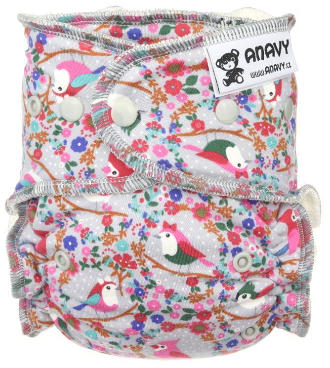 CLEARANCE Anavy Onesize Fitted Nappy - Snaps