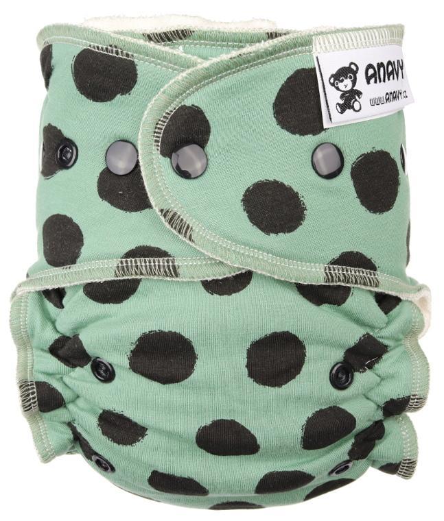 CLEARANCE Anavy Onesize Fitted Nappy - Snaps