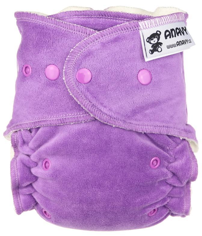 CLEARANCE Anavy Onesize Fitted Nappy - Snaps