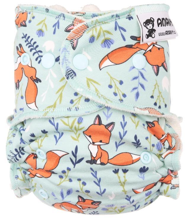 CLEARANCE Anavy Onesize Fitted Nappy - Snaps