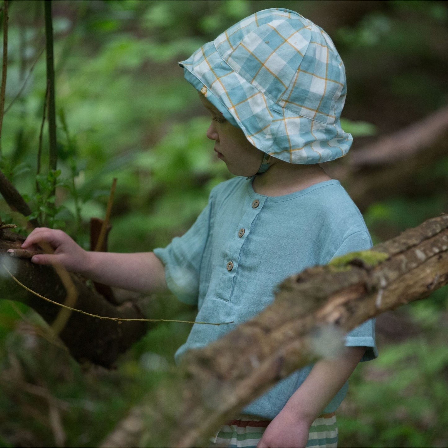 LGR Rainbow Birds Reversible Sunhat