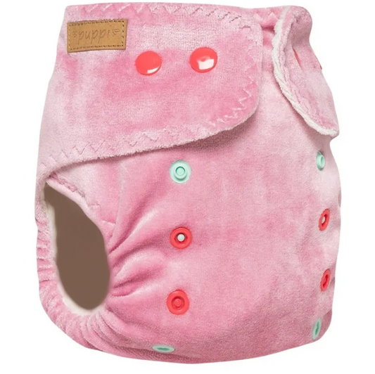 Puppi Mini Onesize *Super Slim* Fitted Nappy: Snaps