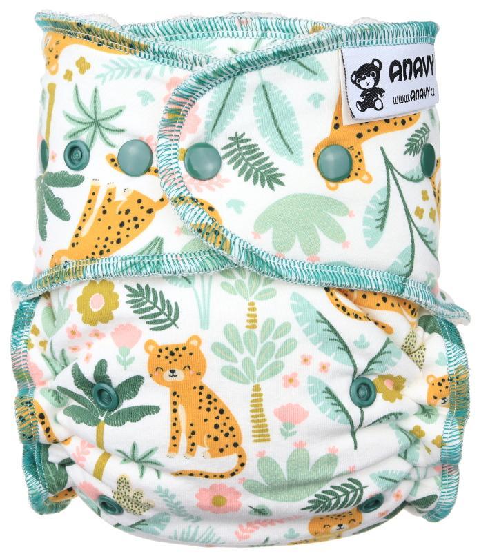 CLEARANCE Anavy Onesize Fitted Nappy - Snaps