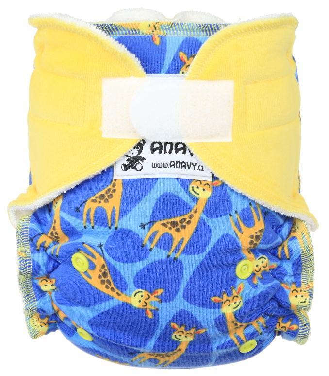 CLEARANCE Anavy Onesize Fitted Nappy - Hook & Loop