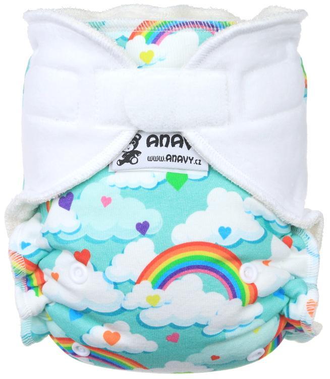 CLEARANCE Anavy Onesize Fitted Nappy - Hook & Loop