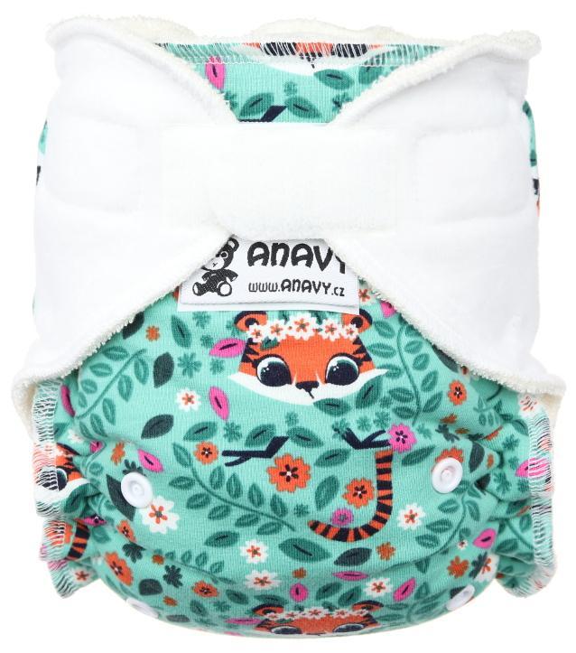 CLEARANCE Anavy Onesize Fitted Nappy - Hook & Loop