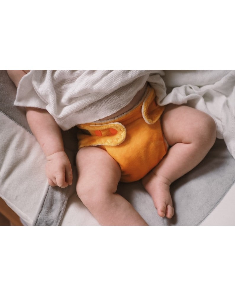 Puppi Mini Onesize *Super Slim* Fitted Nappy: Snaps