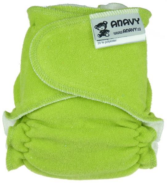 Anavy Onesize Fitted Nappy - Nippa Fastening