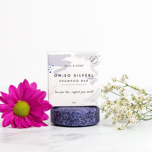 Soul & Soap Oh So Silver Shampoo Bar