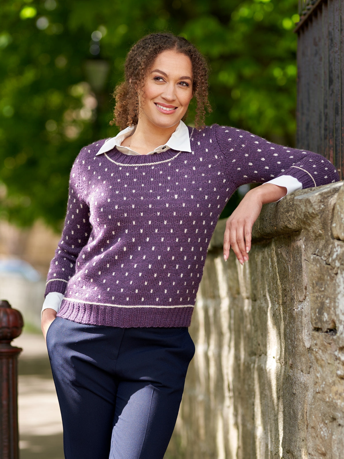 WYS Bluefaced Leicester DK - Riverside Collection Pattern Book